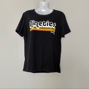 Urban Nation | Nineties Black T-Shirt